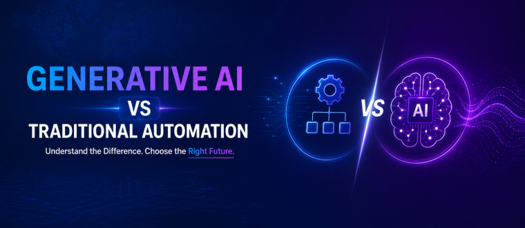 Generative AI vs Traditional Automation: What's the Difference?
