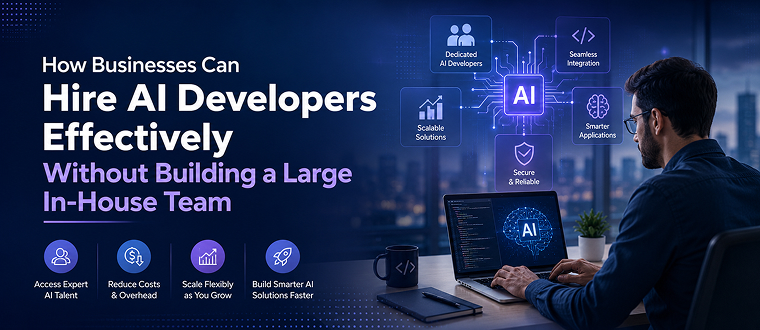 How Businesses Can Hire AI Developers Effectively Without Building a Large In-House Team